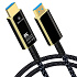 PremiumCord Ultra High Speed HDMI 2.1 optický fiber kábel 8K @ 60Hz, pozlátené 10m