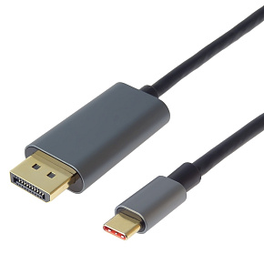 PremiumCord kábel USB-C na DisplayPort DP1.4 8K @ 60Hz a 4k @ 120Hz 2m PremiumCord kábel USB-C na DisplayPort DP1.4 8K @ 60Hz a 4k @ 120Hz 2m