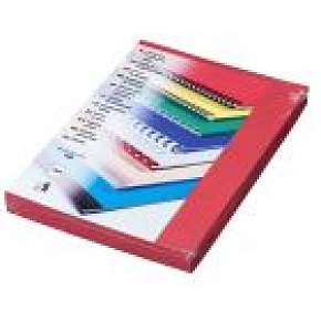 Kartónové dosky Delta A4, 250g, červená Kartónové dosky Delta A4, 250g, červená