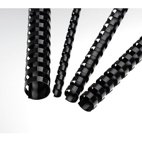 Plastové chrbty 14 mm, čierne Plastové chrbty 14 mm, čierne