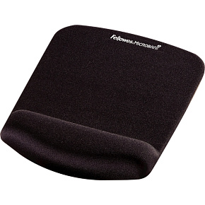 Podložka pod myš a zápästie Fellowes PlushTouch čierna Podložka pod myš a zápästie Fellowes PlushTouch čierna