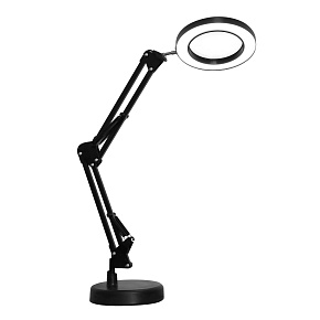 Platinet PDLD11 stolná LED lampa Magnify 10W stmievateľná s lupou, čierna Platinet PDLD11 stolná LED lampa Magnify 10W stmievateľná s lupou, čierna