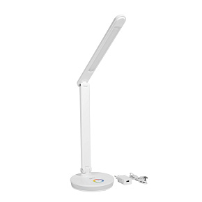 Platinet PDL400RGBW stolná LED lampa 12W stmievateľná, dotykové ovládanie, USB port, biela Platinet PDL400RGBW stolná LED lampa 12W stmievateľná, dotykové ovládanie, USB port, biela