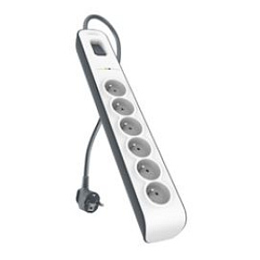 BELKIN SurgeStrip prep.ochrana, 6 zásuviek, 650J, 2M BELKIN SurgeStrip prep.ochrana, 6 zásuviek, 650J, 2M