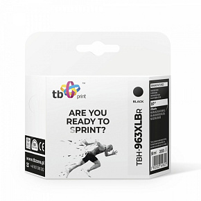 Ink. kazeta TB kompat. s HP OfficeJet Pro 9020 963XL, BK reman. Ink. kazeta TB kompat. s HP OfficeJet Pro 9020 963XL, BK reman.