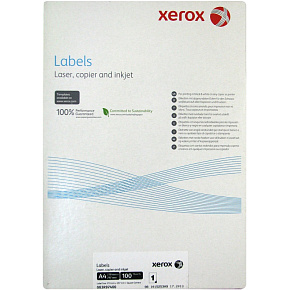 XEROX samolepiace štítky A4 100 listu XEROX samolepiace štítky A4 100 listu