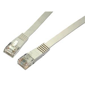 SOLARIX patch kábel plochý CAT6 UTP LSOH 5m šedý SOLARIX patch kábel plochý CAT6 UTP LSOH 5m šedý