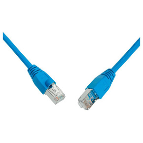 SOLARIX patch kábel CAT5E SFTP PVC 0,5m modrý SOLARIX patch kábel CAT5E SFTP PVC 0,5m modrý