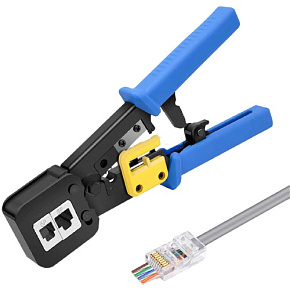 W-star Krimpovacie kliešte RJ45 EZ WSEZ376Z Cat5, RJ45, RJ45EZ, RJ12 W-star Krimpovacie kliešte RJ45 EZ WSEZ376Z Cat5, RJ45, RJ45EZ, RJ12