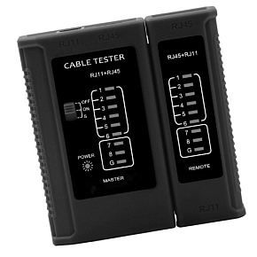 W-star Tester UTP WS468BK, RJ45, RJ11, STP, Cat5e, Cat7, celočierny W-star Tester UTP WS468BK, RJ45, RJ11, STP, Cat5e, Cat7, celočierny