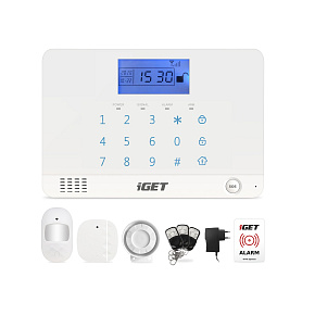 iGET SECURITY M3B - bezdrôtový GSM alarm CZ, zasiela SMS/telefonuje,záložná batéria 8 hod,aplikácia CZ iGET SECURITY M3B - bezdrôtový GSM alarm CZ, zasiela SMS/telefonuje,záložná batéria 8 hod,aplikácia CZ