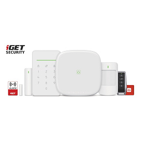 iGET SECURITY M5-4G Premium - Inteligentný 4G/WiFi/LAN alarm, ovládanie kamier a zásuviek, Android, iOS iGET SECURITY M5-4G Premium - Inteligentný 4G/WiFi/LAN alarm, ovládanie kamier a zásuviek, Android, iOS