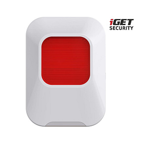 iGET SECURITY EP24 - vnútorná siréna napájaná batériou + USB portom, pre alarm M5 iGET SECURITY EP24 - vnútorná siréna napájaná batériou + USB portom, pre alarm M5