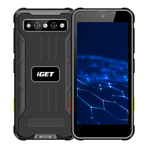 iGET T mini 6 + 128 Black - odolný mobilný telefón iGET T mini 6 + 128 Black - odolný mobilný telefón