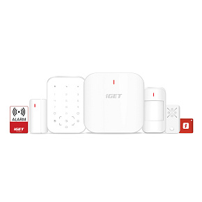 iGET SECURITY M6-4G Premium - Inteligentný zabezpečovací systém 4G/WiFi/LAN alarm, Android, iOS iGET SECURITY M6-4G Premium - Inteligentný zabezpečovací systém 4G/WiFi/LAN alarm, Android, iOS