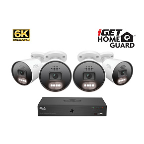 iGET HGNVK88604 - Kamerový MegaHD 6K PoE SMART set, 8CH NVR + 4xIP 6K kamera, zvuk, AI detekcia iGET HGNVK88604 - Kamerový MegaHD 6K PoE SMART set, 8CH NVR + 4xIP 6K kamera, zvuk, AI detekcia