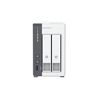 QNAP TS-216G (4core 2,0 GHz + NPU, 4 GB RAM, 2x SATA, 1x GbE, 1x 2,5 GbE, 2x USB 2.0, 1x USB 3.2)