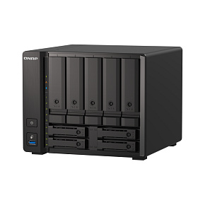 QNAP TS-h973AX-8G (Ryzen 2,2GHz, ZFS, 8GB RAM, 5x 3,5" + 4x 2,5" SATA/2x U.2, 2x 2,5GbE, 1x 10GbE) QNAP TS-h973AX-8G (Ryzen 2,2GHz, ZFS, 8GB RAM, 5x 3,5" + 4x 2,5" SATA/2x U.2, 2x 2,5GbE, 1x 10GbE)