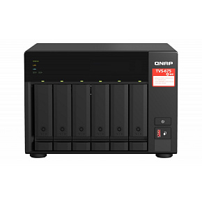 QNAP TVS-675-8G (8core 2,5 GHz / 8GB RAM / 6xSATA / 2xM.2 NVMe slot / 2xPCIe / 2x2,5GbE / 1x HDMI 4K) QNAP TVS-675-8G (8core 2,5 GHz / 8GB RAM / 6xSATA / 2xM.2 NVMe slot / 2xPCIe / 2x2,5GbE / 1x HDMI 4K)