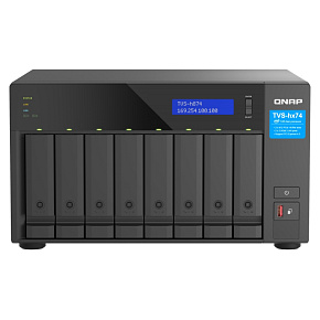 QNAP TVS-h874-i5-32G (6core 4,4GHz, ZFS, 32GB RAM, 8x SATA, 2x M.2 NVMe, 2x PCIe, 2x 2,5GbE, HDMI) QNAP TVS-h874-i5-32G (6core 4,4GHz, ZFS, 32GB RAM, 8x SATA, 2x M.2 NVMe, 2x PCIe, 2x 2,5GbE, HDMI)