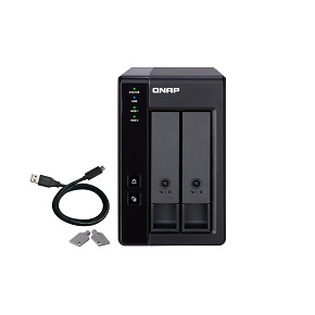 QNAP TR-002 rozširovacia jednotka pre PC alebo QNAP NAS (2x SATA / 1x USB 3.1 typu C - Gen 2) QNAP TR-002 rozširovacia jednotka pre PC alebo QNAP NAS (2x SATA / 1x USB 3.1 typu C - Gen 2)