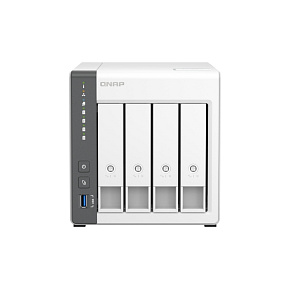 QNAP TS-433-4G (ARM 4core 2,0 GHz, 4 GB RAM, 4x SATA, 1x GbE, 1x 2,5 GbE, 2x USB 2.0, 1x USB 3.2) QNAP TS-433-4G (ARM 4core 2,0 GHz, 4 GB RAM, 4x SATA, 1x GbE, 1x 2,5 GbE, 2x USB 2.0, 1x USB 3.2)
