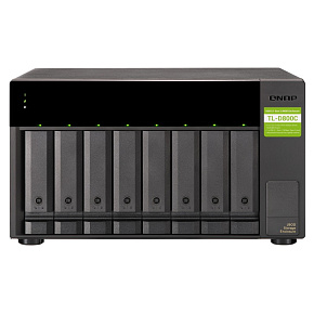 QNAP TL-D800C - úložná jednotka JBOD USB 3.2 (8x SATA), desktop QNAP TL-D800C - úložná jednotka JBOD USB 3.2 (8x SATA), desktop