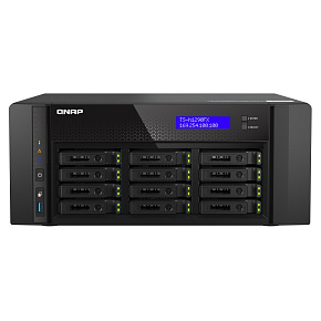 QNAP TS-h1290FX-7302P-256G (AMD EPYC, 256GB ECC RAM, 12x 2,5" U.2, 2x M.2 NVMe, 2x 2,5GbE, 2x 25GbE) QNAP TS-h1290FX-7302P-256G (AMD EPYC, 256GB ECC RAM, 12x 2,5" U.2, 2x M.2 NVMe, 2x 2,5GbE, 2x 25GbE)