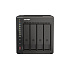 QNAP NVR QVP-41C (4core 2,6GHz, 8GB RAM, 4xSATA, 2x2,5GbE, 2xM.2 slot, 2xHDMI, kamery: 8 (max 24)