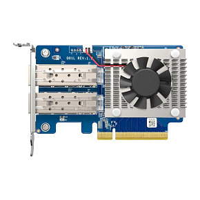 QNAP QXG-10G2SF-NXE - 2x 10GbE SFP+, low-profile, PCIe Gen3 x8 QNAP QXG-10G2SF-NXE - 2x 10GbE SFP+, low-profile, PCIe Gen3 x8