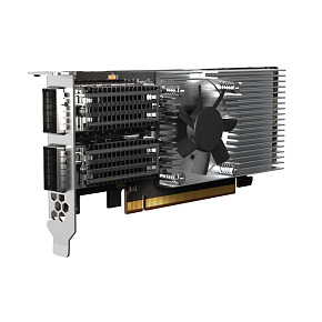 QNAP QXG-100G2SF-E810 - 100GbE (2porty) PCIe karta; nízky profil; PCIe Gen4 x16 QNAP QXG-100G2SF-E810 - 100GbE (2porty) PCIe karta; nízky profil; PCIe Gen4 x16