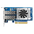 QNAP QXG-25G2SF-CX6 - 25GbE (2porty) PCIe karta; nízky profil; PCIe Gen4 x8