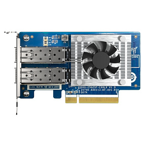 QNAP QXG-25G2SF-CX6 - 25GbE (2porty) PCIe karta; nízky profil; PCIe Gen4 x8 QNAP QXG-25G2SF-CX6 - 25GbE (2porty) PCIe karta; nízky profil; PCIe Gen4 x8