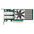 QNAP QXG-25G2SF-BCM Dual port na 25GbE Network adaptér; 2 x SFP28; Broadcom 57504 controller