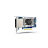 QNAP 4-port miniSAS HD hosť bus adaptér, Broadcom Aero SAS3816, PCIe 4.0 x 8 pre TL SAS JBOD series