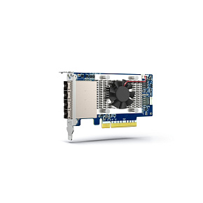 QNAP 4-port miniSAS HD hosť bus adaptér, Broadcom Aero SAS3816, PCIe 4.0 x 8 pre TL SAS JBOD series QNAP 4-port miniSAS HD hosť bus adaptér, Broadcom Aero SAS3816, PCIe 4.0 x 8 pre TL SAS JBOD series