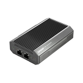 QNAP QNA-UC10G1SF- adaptér USB-C 4 (podpora Thunderbolt 3 a 4) na 2x 10GbE SFP+ (pasívne chladenie) QNAP QNA-UC10G1SF- adaptér USB-C 4 (podpora Thunderbolt 3 a 4) na 2x 10GbE SFP+ (pasívne chladenie)