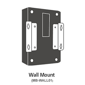 Qnap Mounting Bracket - Wall mount for IS-400 Pro Qnap Mounting Bracket - Wall mount for IS-400 Pro