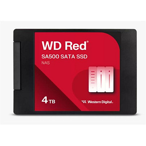 QNAP WD, SSD, Red SA500, SATA III, 2.5-inch, 4TB, WDS400T2R0A QNAP WD, SSD, Red SA500, SATA III, 2.5-inch, 4TB, WDS400T2R0A