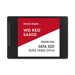 QNAP WD, SSD, Red SA500, SATA III, 2.5-inch, 0.5TB, WDS500G1R0A QNAP WD, SSD, Red SA500, SATA III, 2.5-inch, 0.5TB, WDS500G1R0A