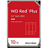 QNAP WD, HDD, Red Plus, SATA III, 3.5-inch, 10TB, WD100EFGX