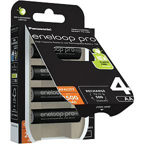 Panasonic Eneloop Pro AA NiMH 1,2 V 2500mAh BL4 Panasonic Eneloop Pro AA NiMH 1,2 V 2500mAh BL4