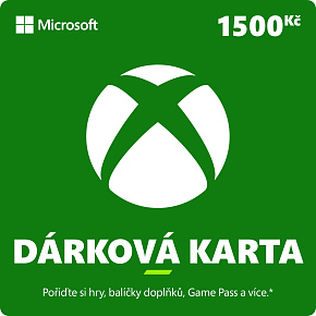 ESD XBOX - Darčeková karta Xbox 1500 Kč ESD XBOX - Darčeková karta Xbox 1500 Kč