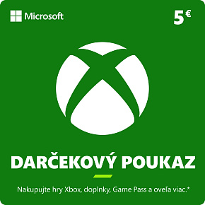 ESD XBOX - Darčeková karta Xbox 5 EUR ESD XBOX - Darčeková karta Xbox 5 EUR