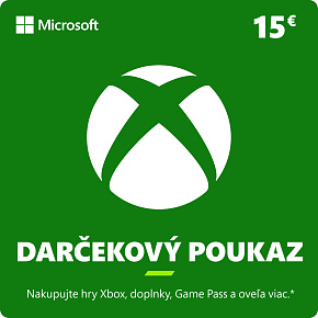 ESD XBOX - Darčeková karta Xbox 15 EUR ESD XBOX - Darčeková karta Xbox 15 EUR