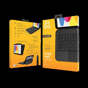 Keyboard Tough Keys Apple iPad 10th Gen Black UK Keyboard Tough Keys Apple iPad 10th Gen Black UK