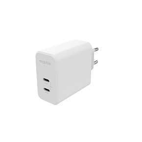 Mophie sieťový adaptér GaN, USB-C/PD - 67W - biela Mophie sieťový adaptér GaN, USB-C/PD - 67W - biela
