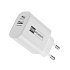 Dual GaN Charger 30W - 1 USB-C/1 USB-A PD/PPS/QC