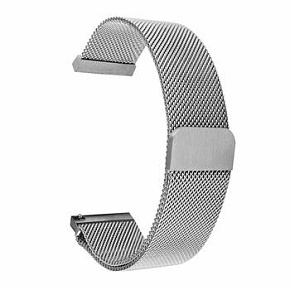 Tactical 640 Loop Magnetický Kovový Remienok 20mm Silver Tactical 640 Loop Magnetický Kovový Remienok 20mm Silver