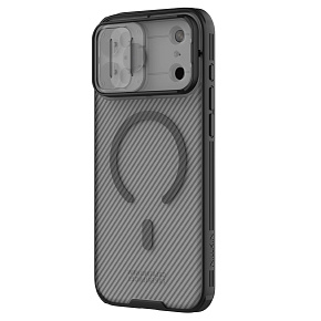 Nillkin CamShield PRO Magnetic Zadný Kryt pre Apple iPhone 17 Pro Max Transparent Black Nillkin CamShield PRO Magnetic Zadný Kryt pre Apple iPhone 17 Pro Max Transparent Black